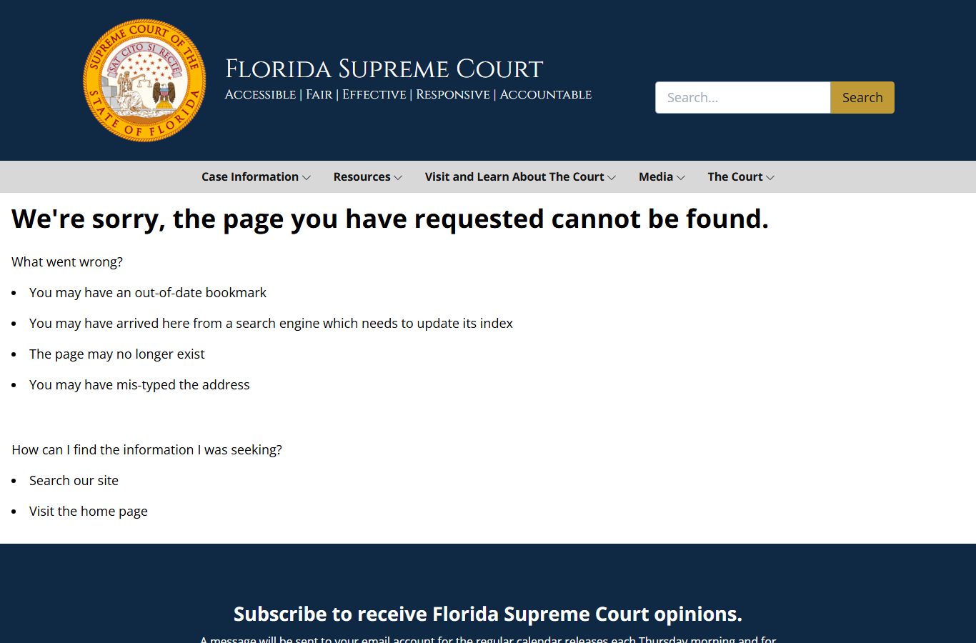 St. Johns County Court Florida county and circuit court structure overview