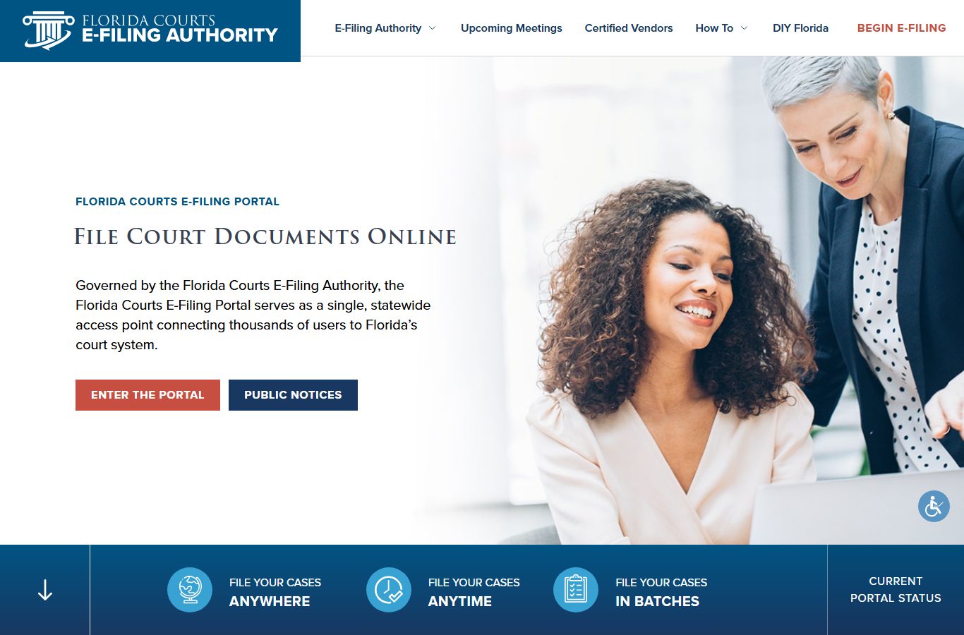 St. Johns County court dockets e-filing portal myflcourtaccess